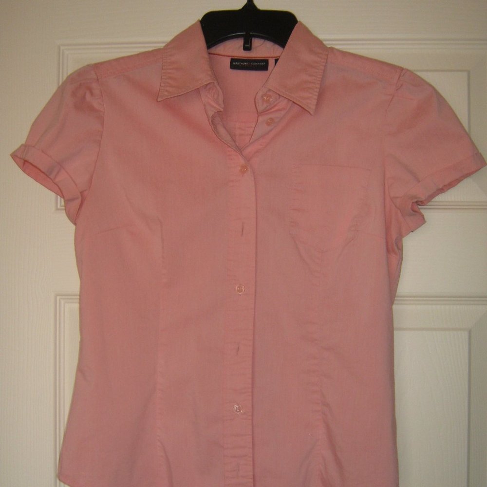 New York & Company Button-Up Shirt